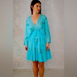 Beautiful Short Turquoise Dress